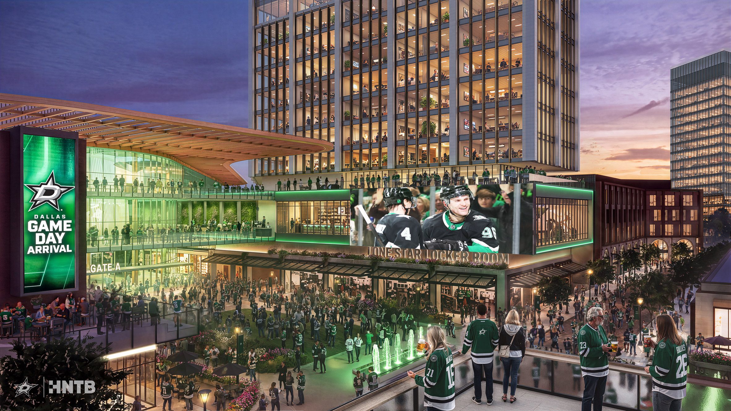 Dallas Stars arena in Plano, Texas