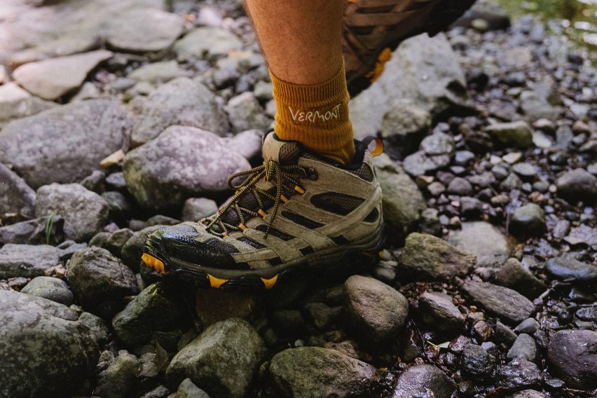 Vermont-branded socks