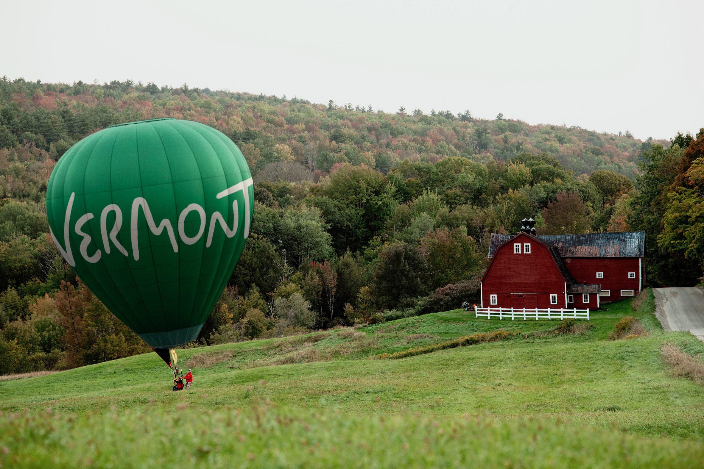 Vermont hot air balloon