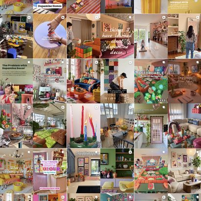 Dopamine decor on Instagram