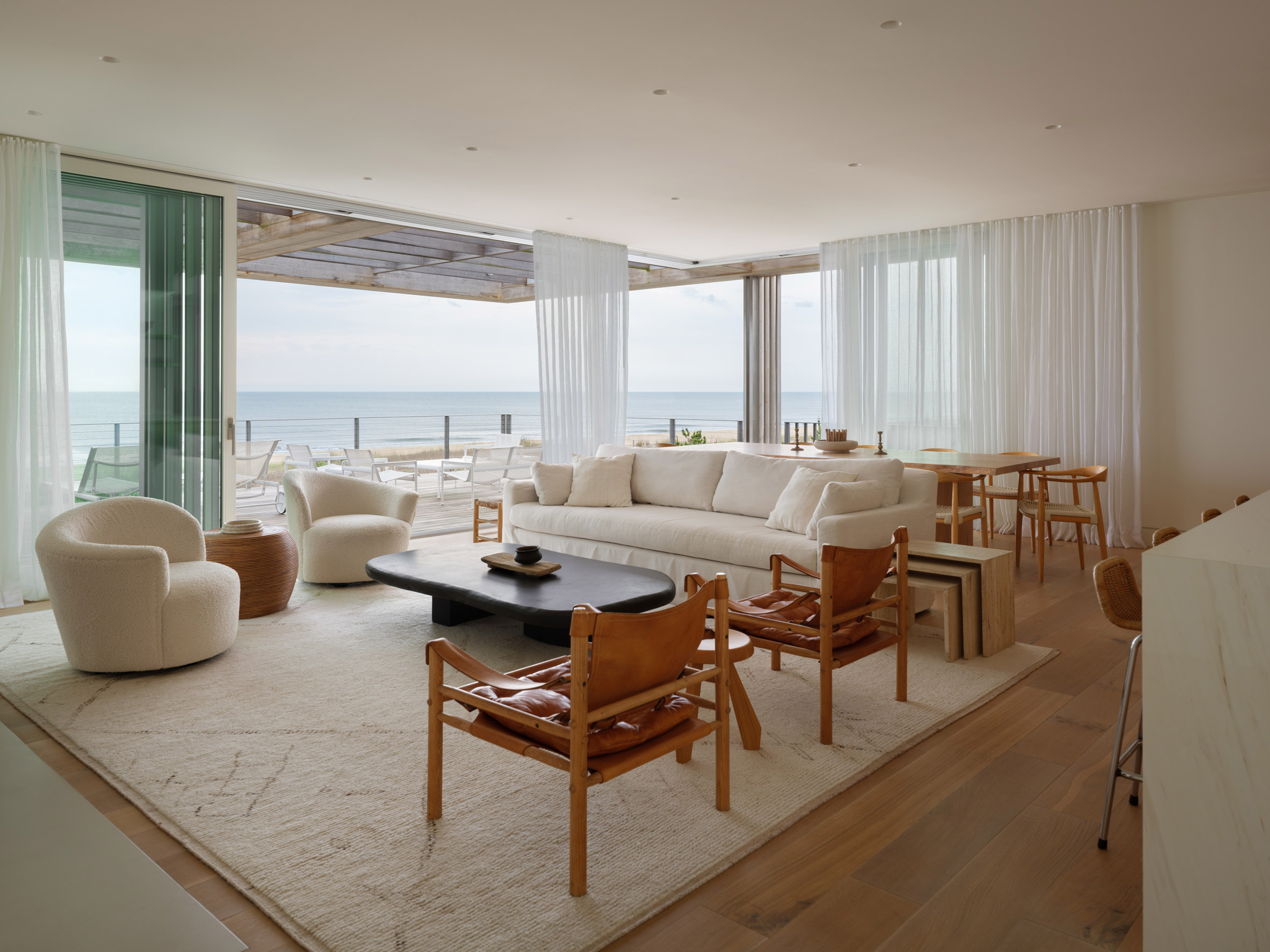Interior of Dune House in Delaware