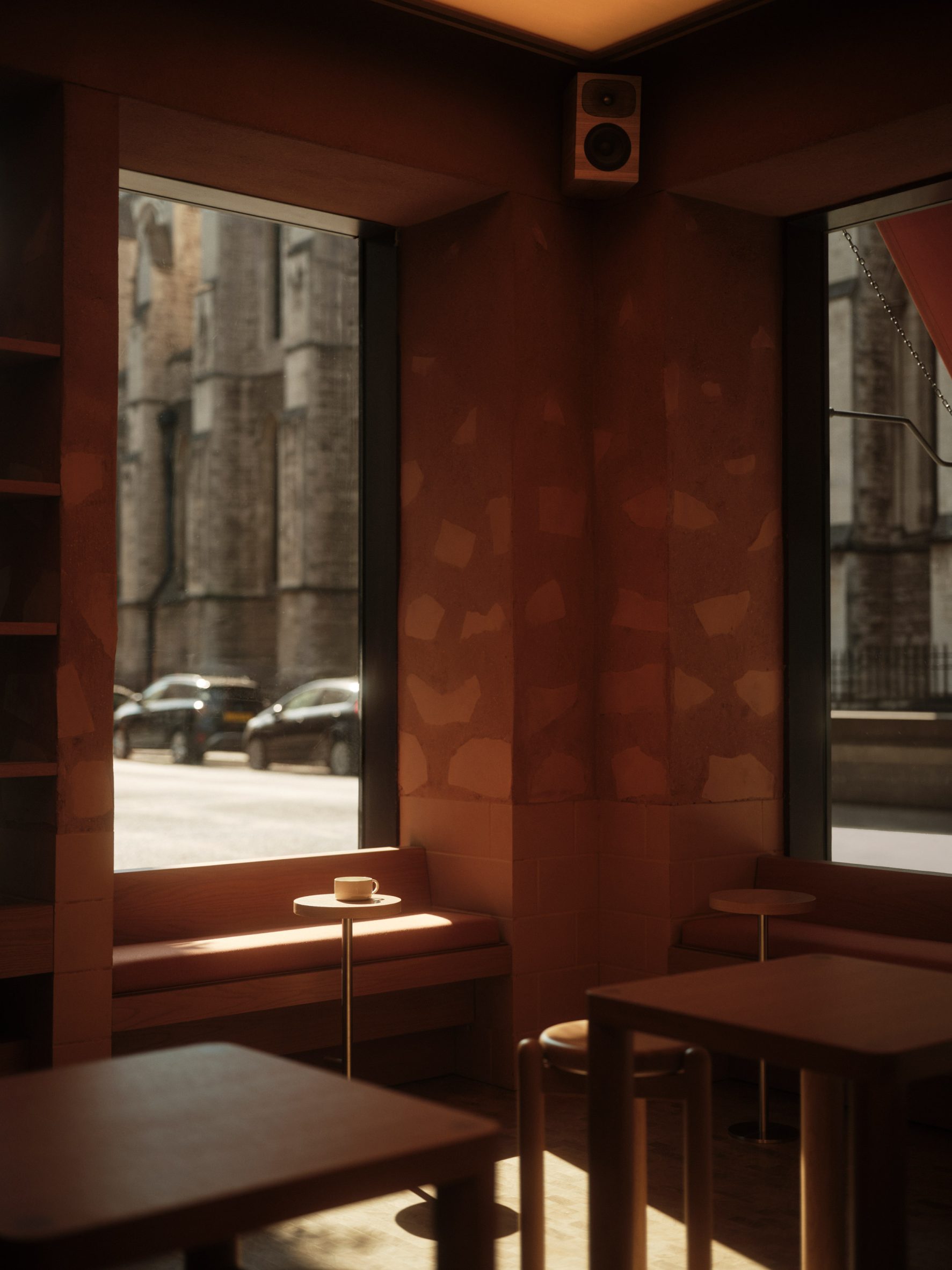 Window seats at Cup of Joy
