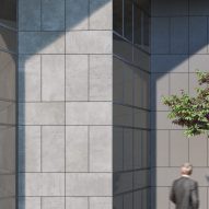 Exa-tech facade tiles by Exagres