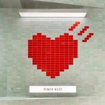 I IN clads Human Made store in handcrafted Korean celadon tiles