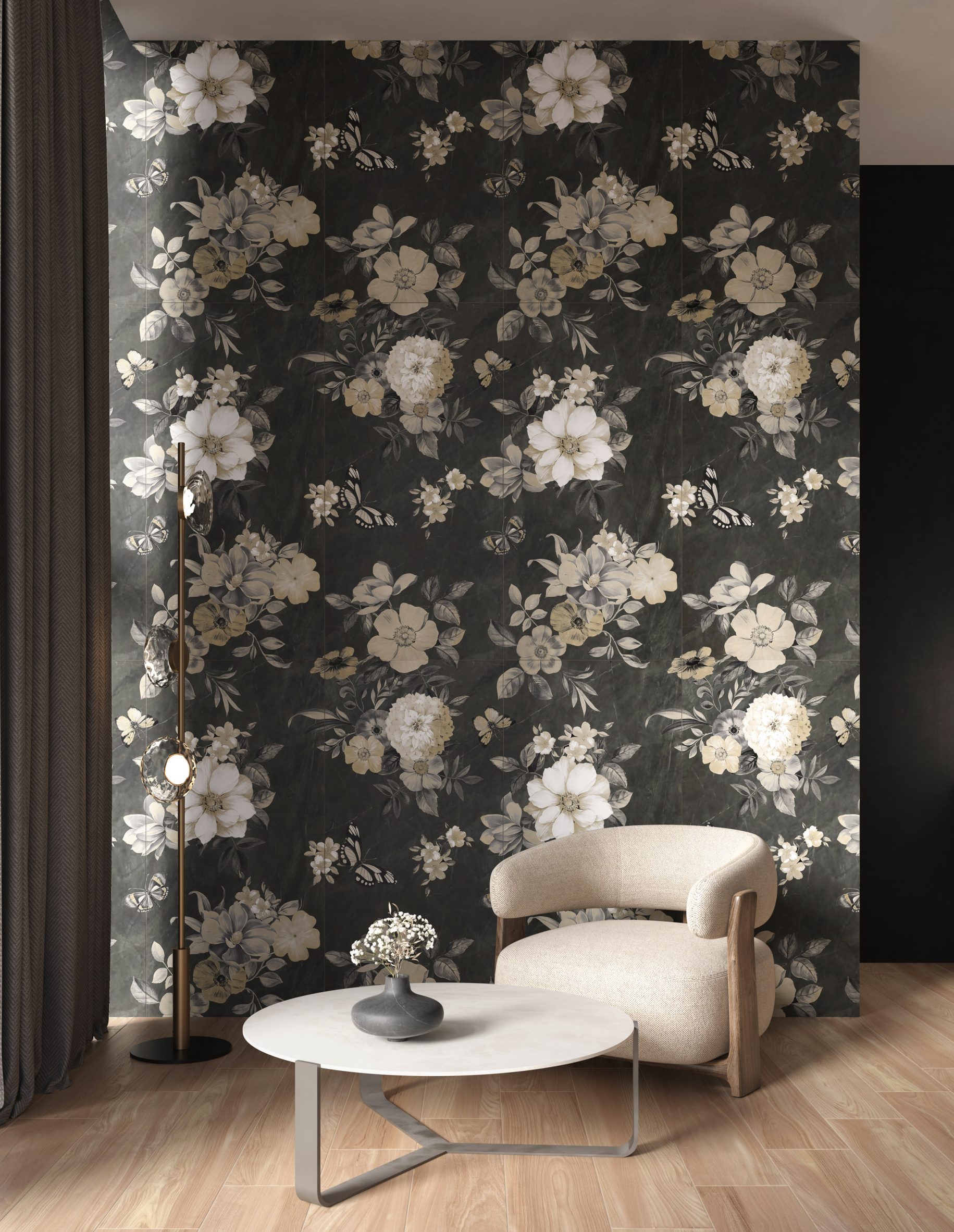 Imagina Floral tiles by Casalgrande Padana
