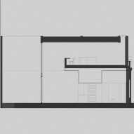 Section of Casa Nido by Iterare Arquitectos