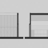 Section of Casa Nido by Iterare Arquitectos