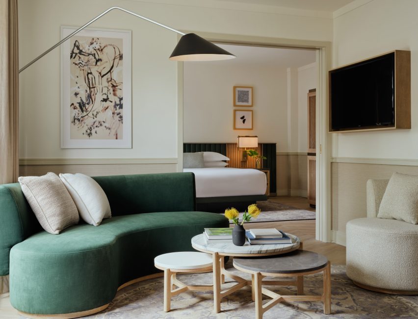 Room with sofa at Kimpton Ashbel Park Avenue