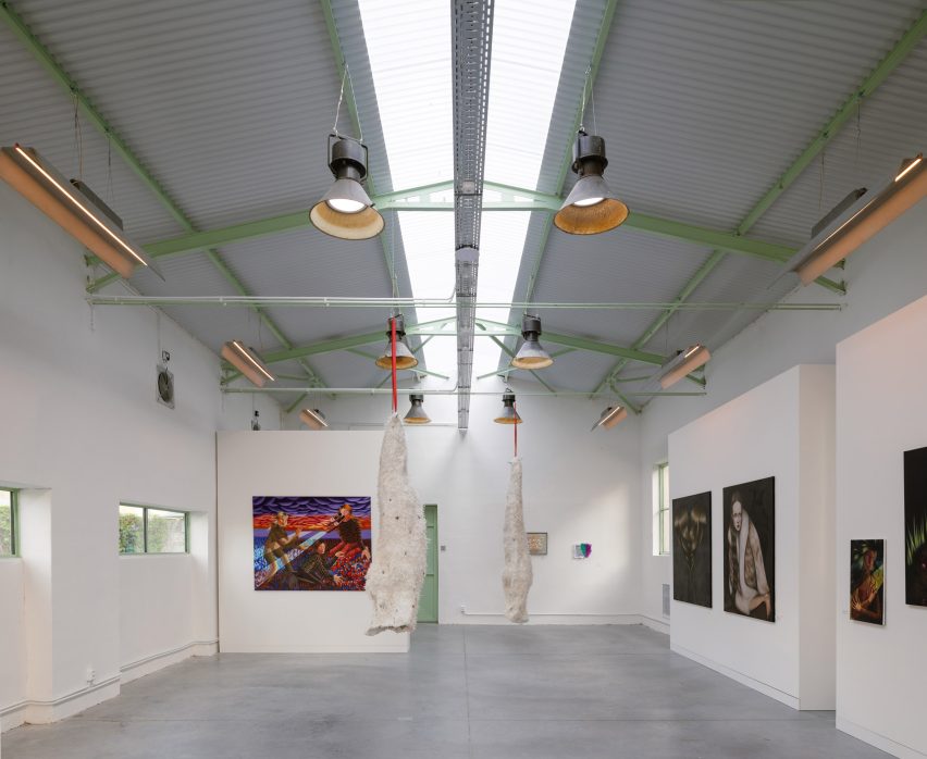 Exhibition space at Šmeral Art Factory by KOGAA