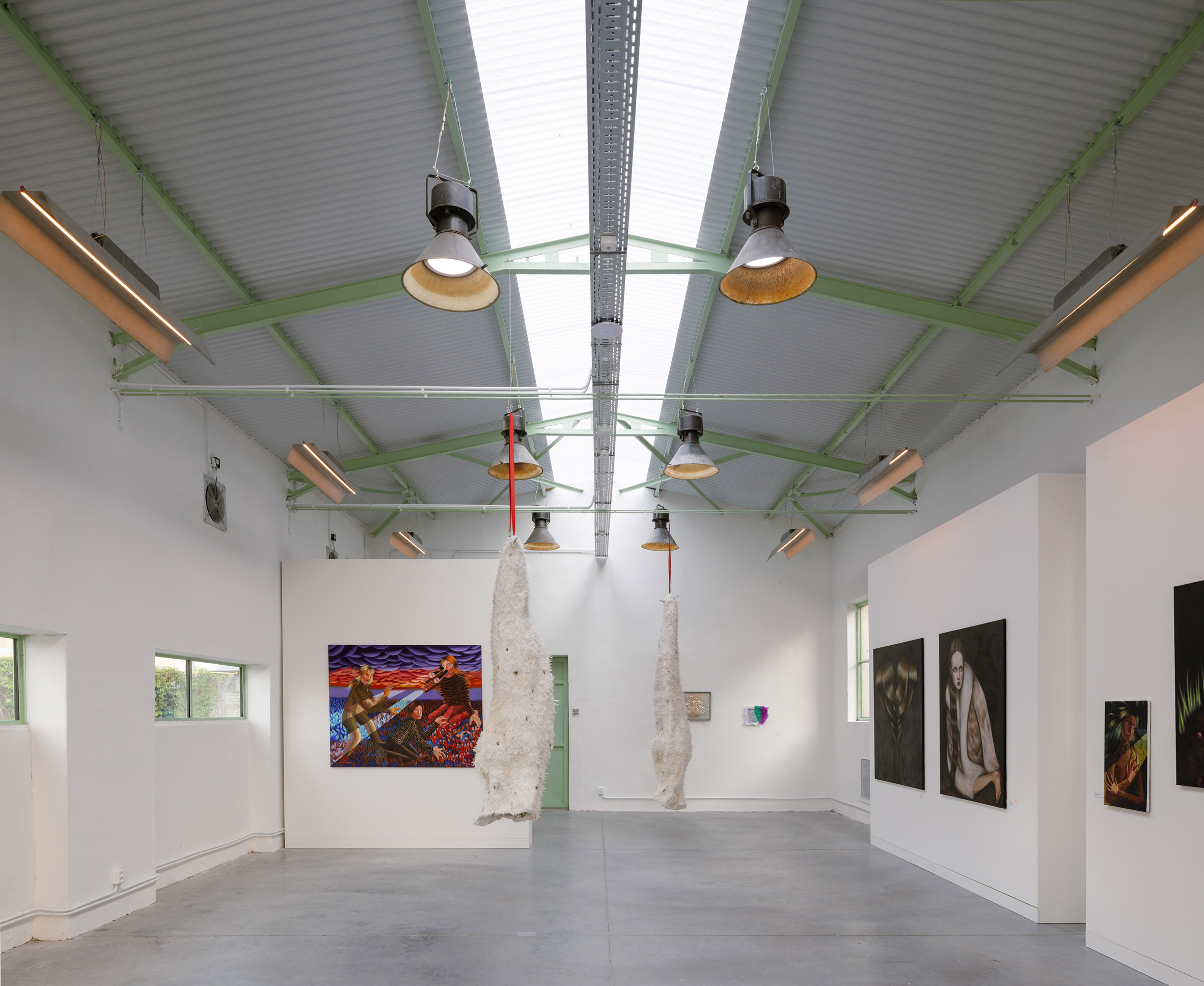 Exhibition space at Šmeral Art Factory by KOGAA