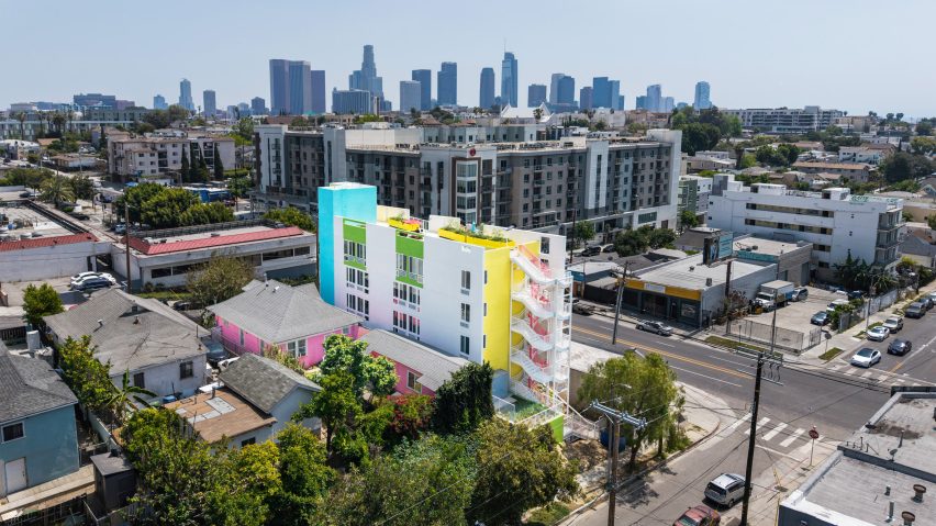 Loma Verde colourful apartments