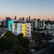 Loma Verde colourful apartments LA