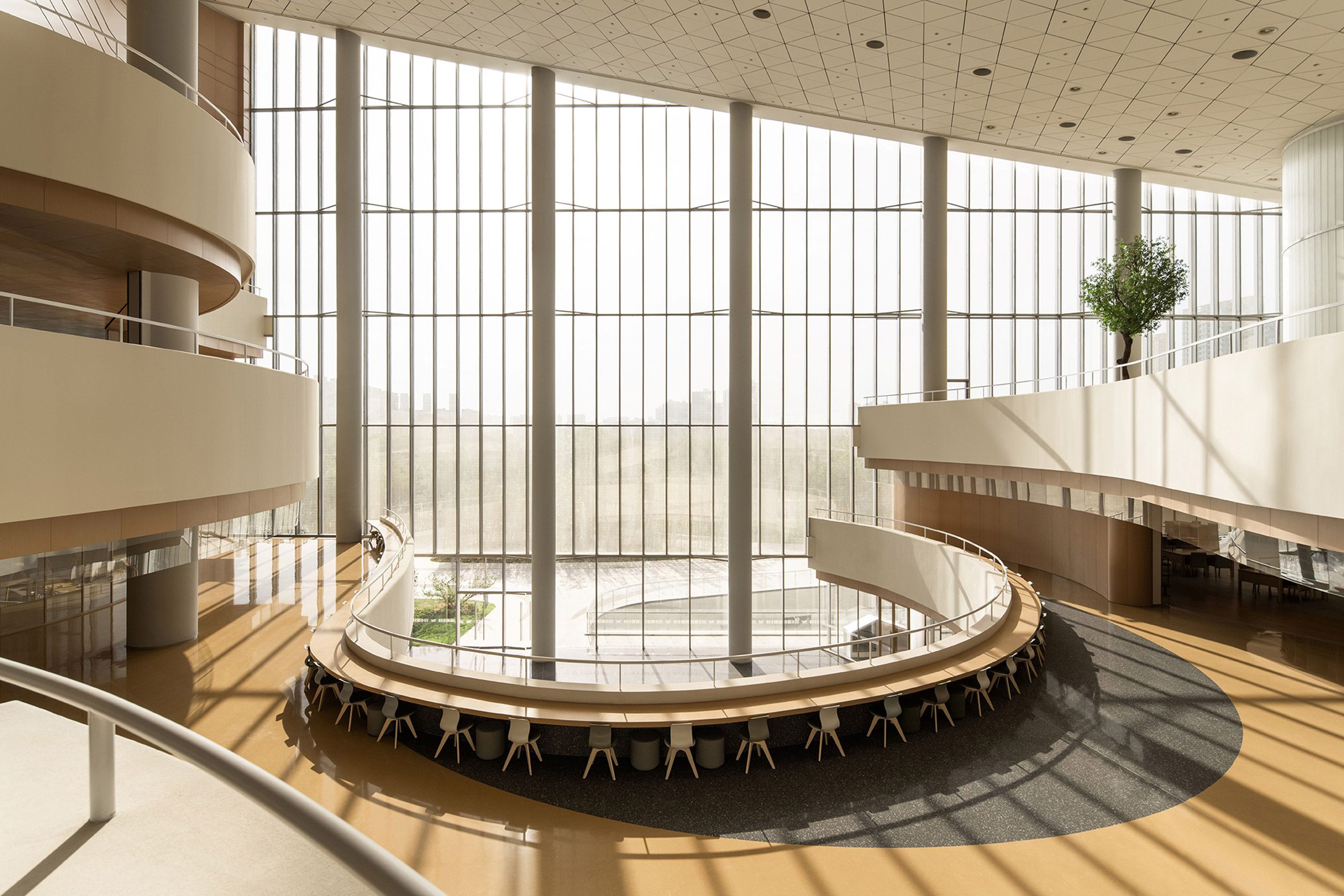 Xi’an Public Library interior