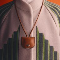 Close-up of Longchamp coat