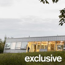 Tilted facade lines modular Czech home by Papundekl Architects