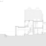 Section of De Beauvoir Townhouse by Mosley Thorold