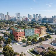 MVRDV "prioritises human scale" in design of colourful Miami building