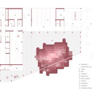 Ground floor plan of OBA Next Lab by Matter Makers, AWR and BAZ Studio