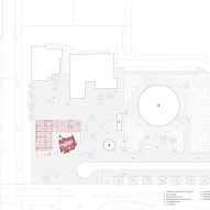 Site plan of OBA Next Lab by Matter Makers, AWR and BAZ Studio