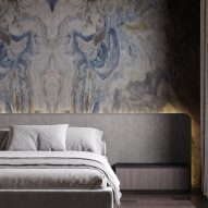 Pangea Blue marble by Antolini