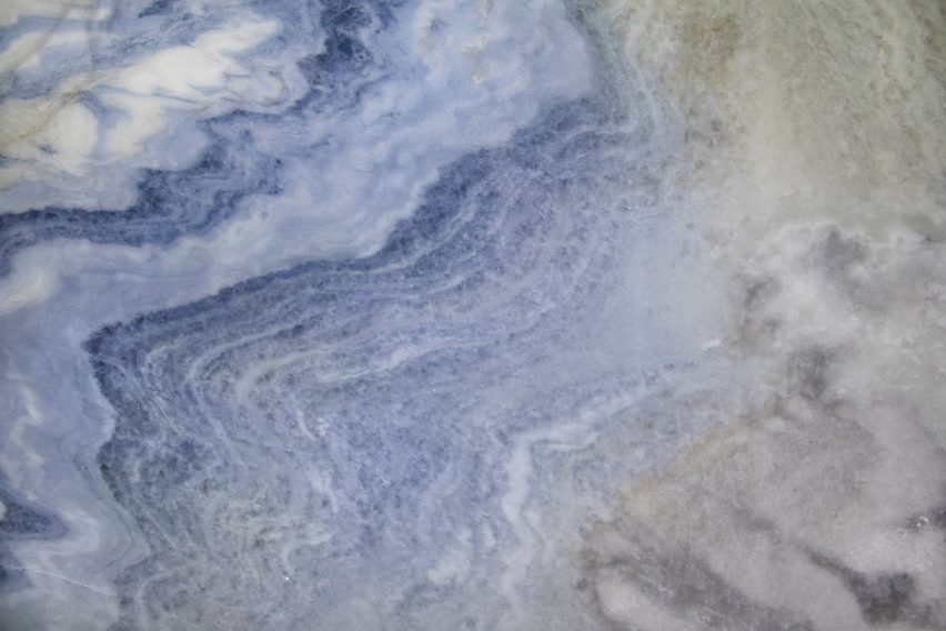 Pangea Blue marble by Antolini