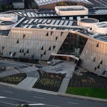 RTA Studio designs timber groundscraper in Auckland as “continuous ribbon”