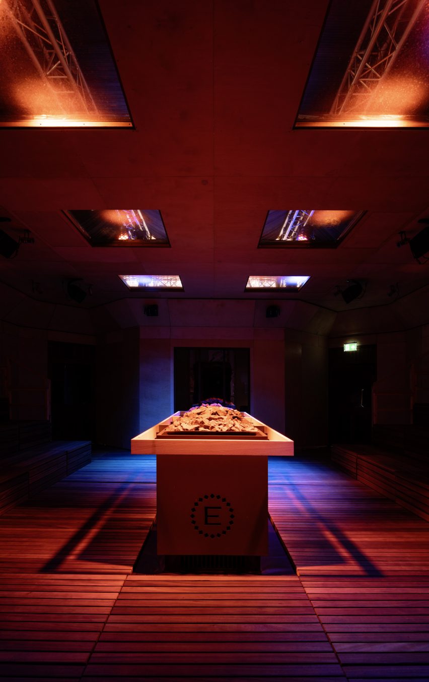Sauna Theatre at Edinburgh Fringe festival by Studio Three Sixty
