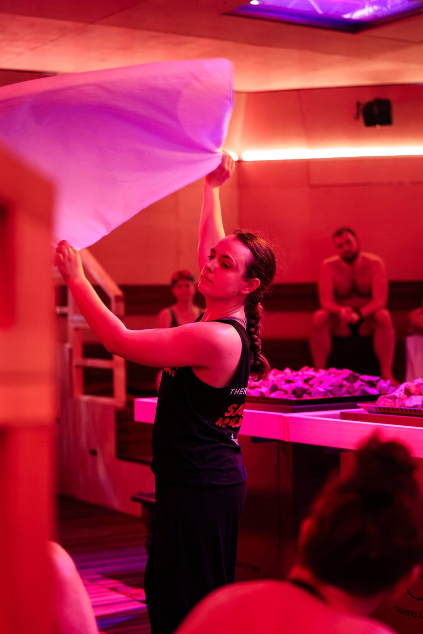 Sauna theatre in Edinburgh