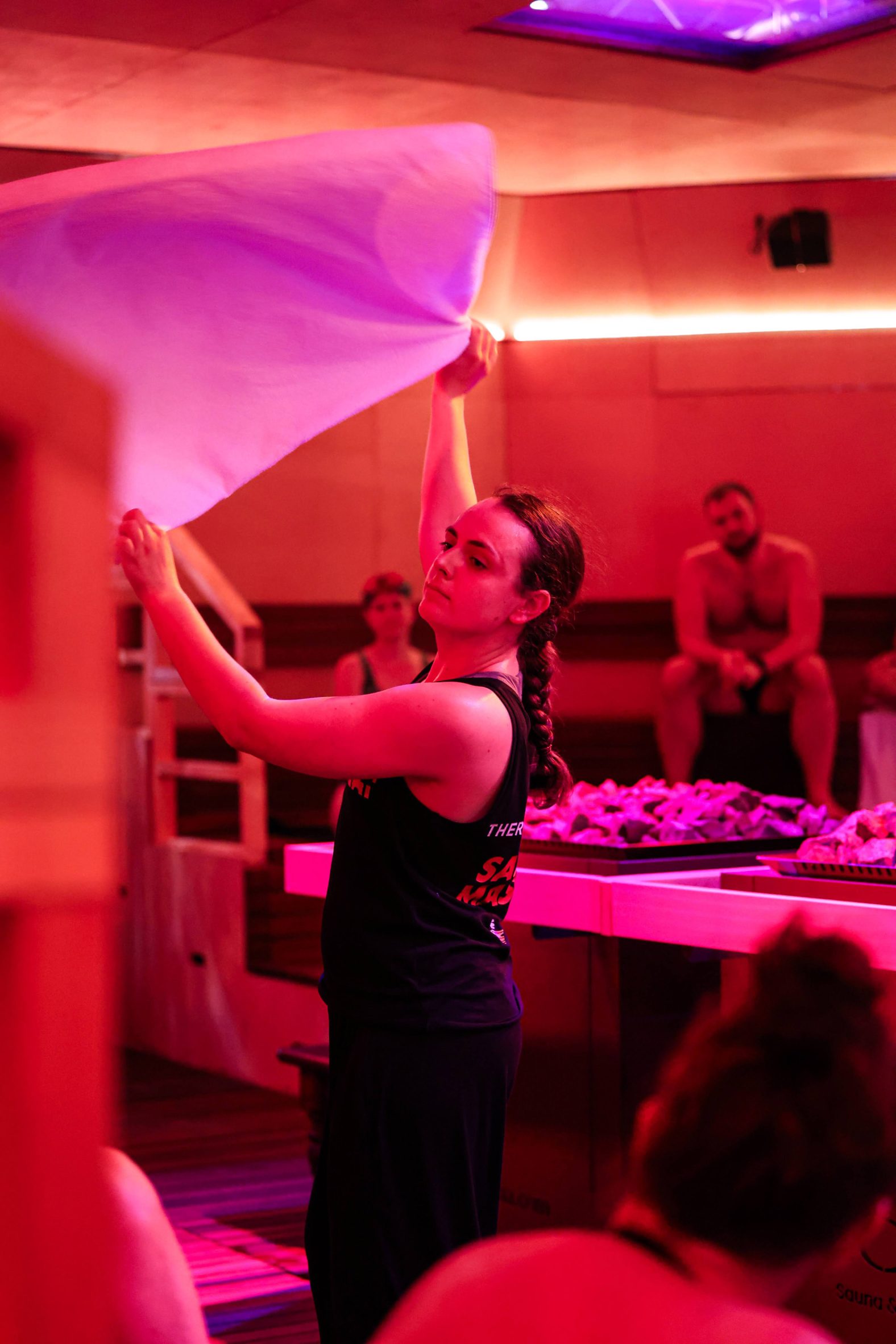 Sauna theatre in Edinburgh