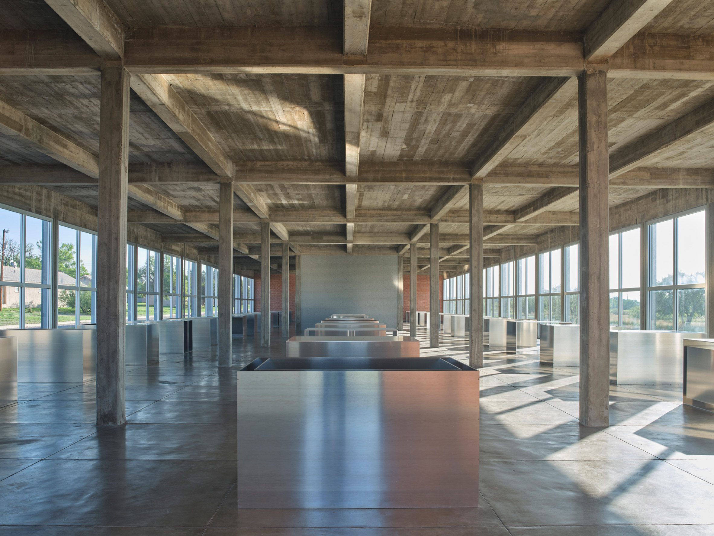 Artillery Sheds Marfa interior