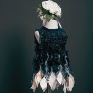 Dress made of living mycelium can renew and repair itself