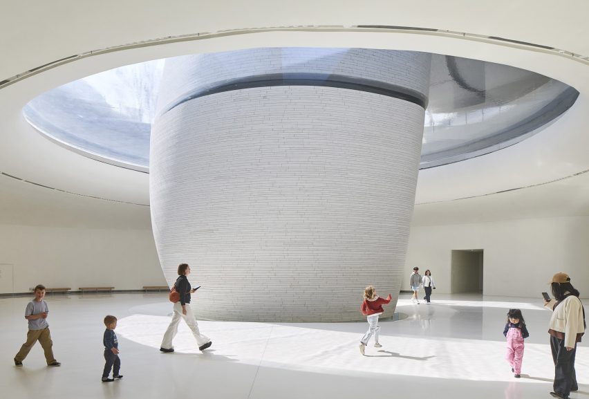 Interior of Shenzhen Bay Culture Square in China by MAD
