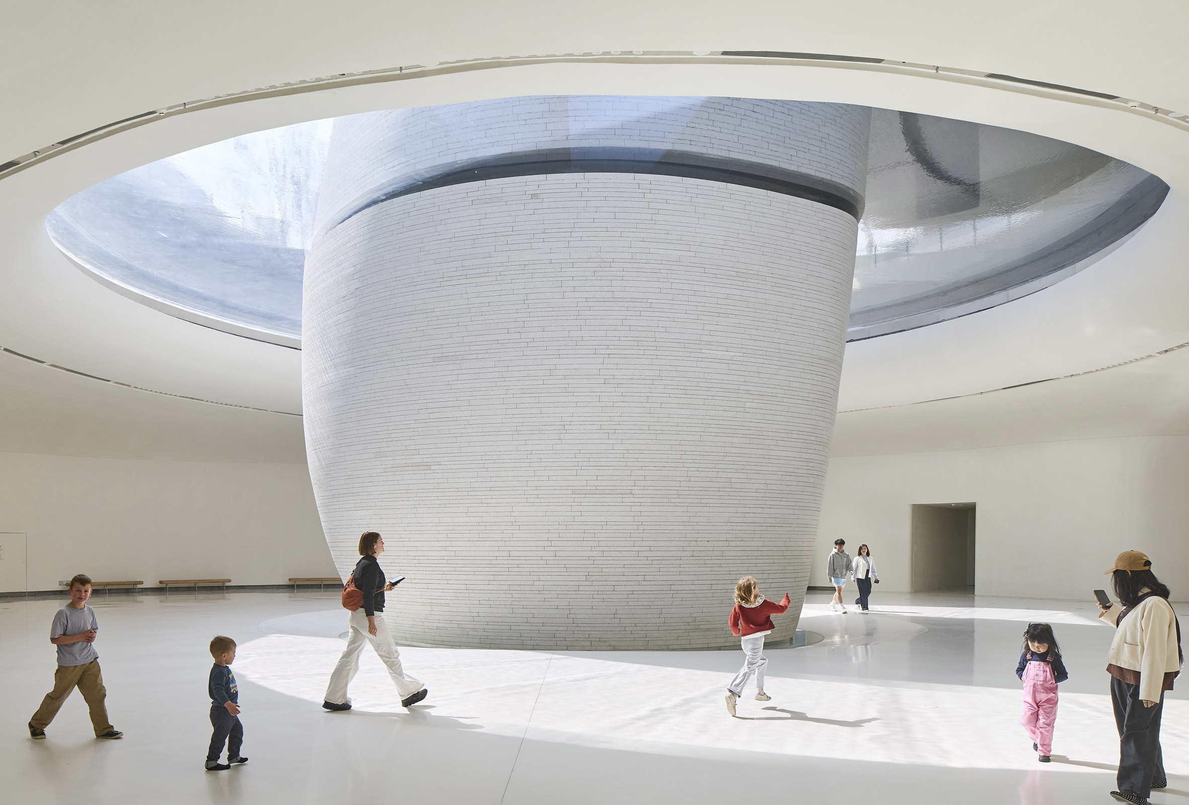 Interior of Shenzhen Bay Culture Square in China by MAD