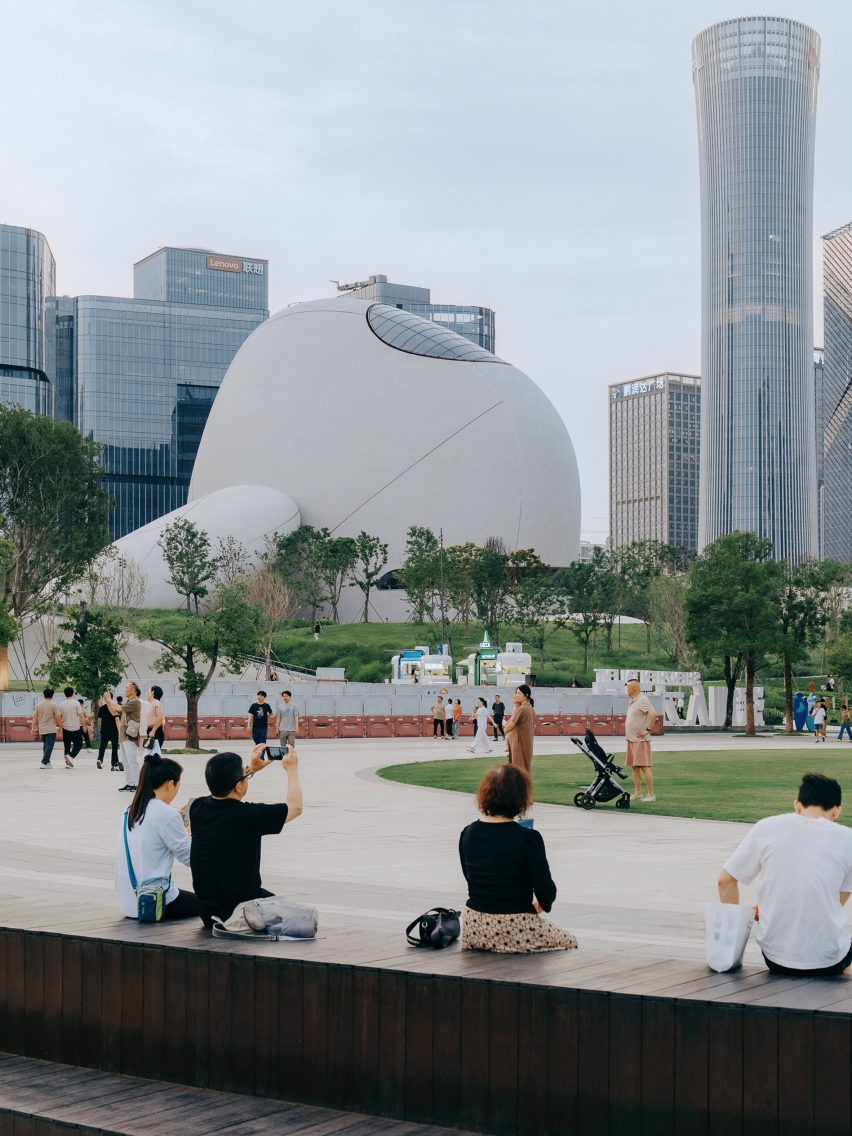 Shenzhen Bay Culture Square in China by MAD