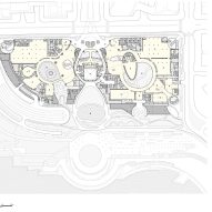 First floor plan of Shenzhen Bay Culture Square in China by MAD