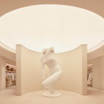 Kim Kardashian unveils nude-hued SKIMS London flagship store