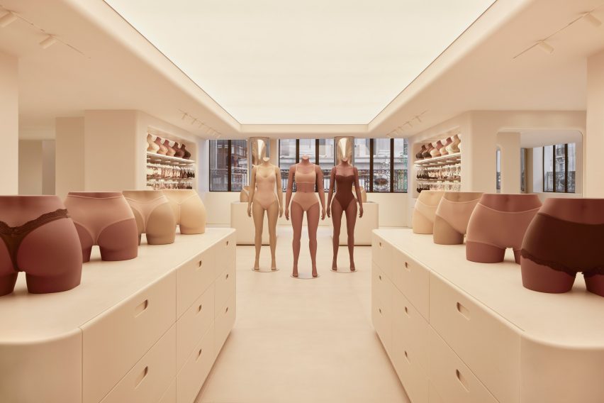 SKIMS London flagship by Kim Kardashian