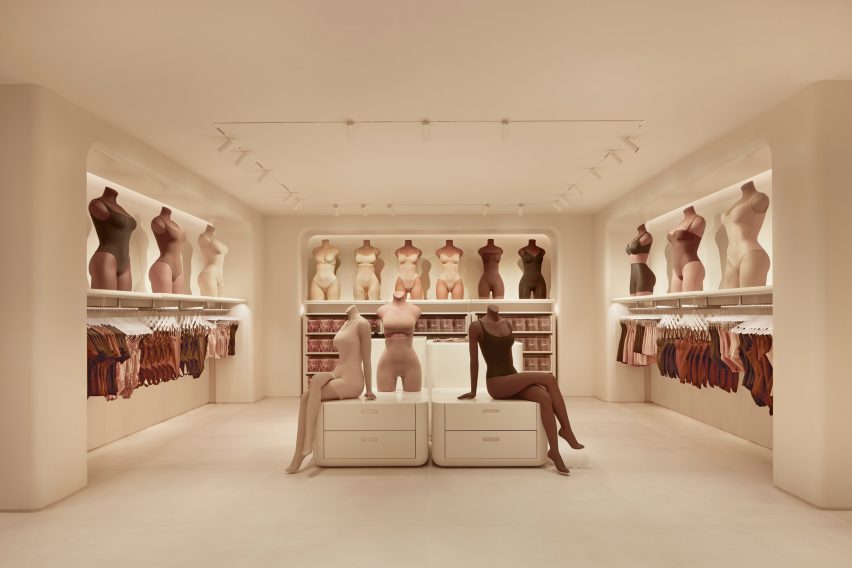 SKIMS flagship store on Regent Street