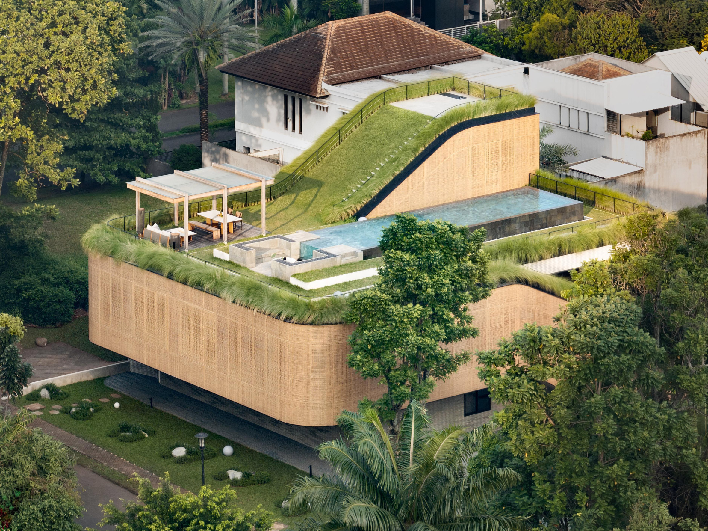 Split Mass Residence in Indonesia by K-Thengono Design Studio