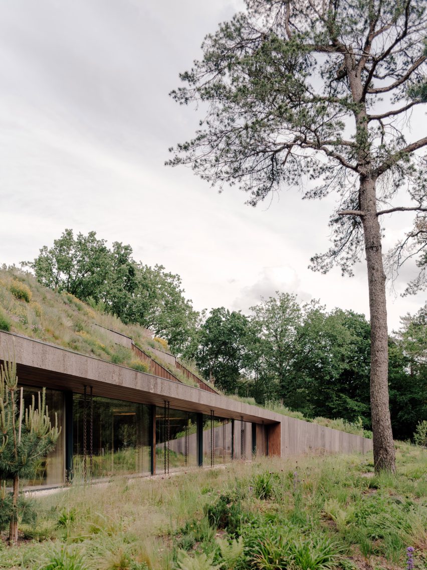 Exterior view of workspace by Studio Massimo