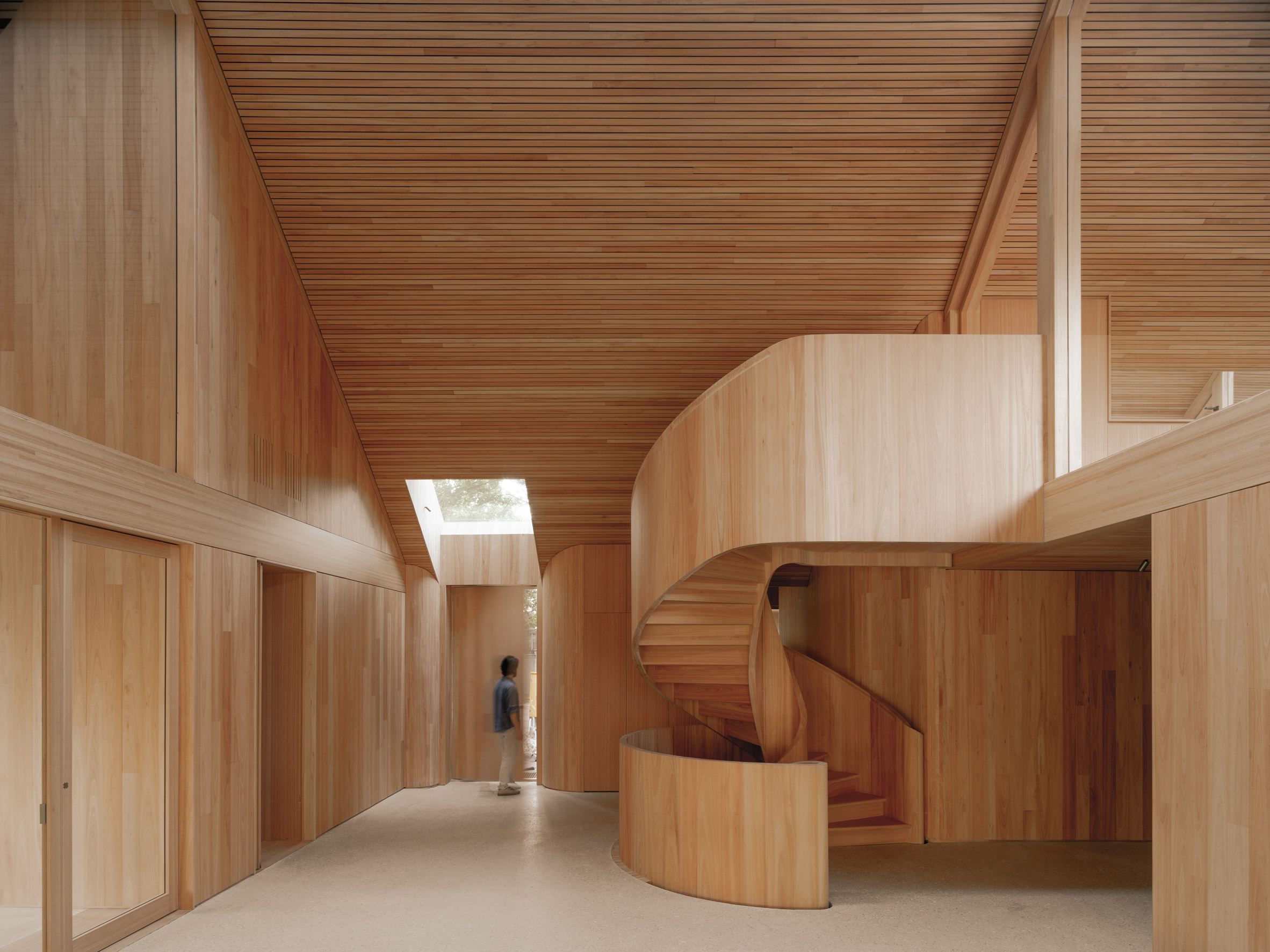 Foyer at Office by Nature by Studio Massimo