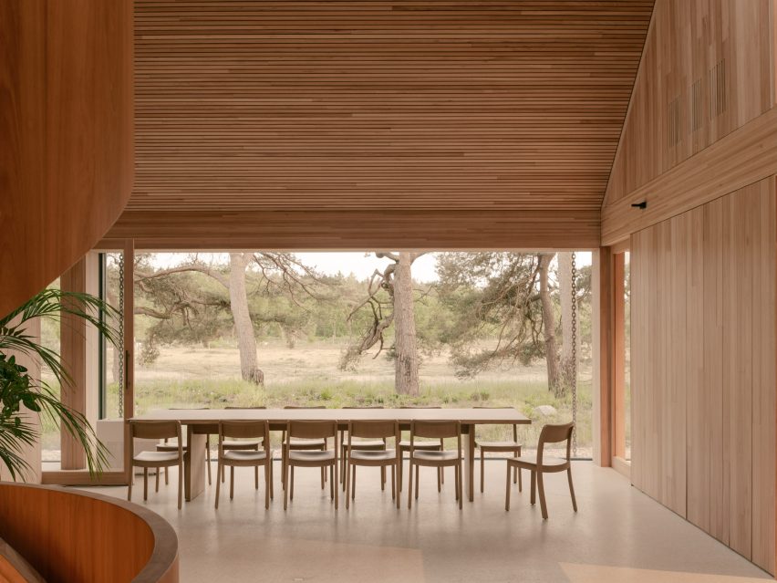 Interior view of workspace by Studio Massimo