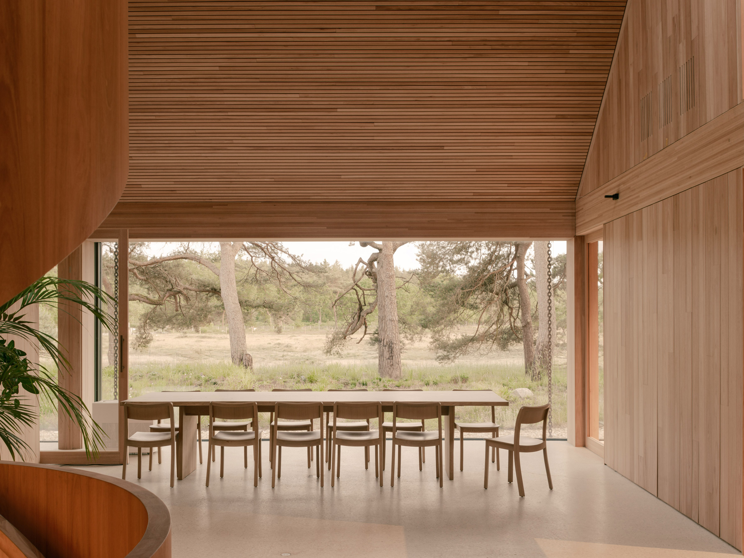 Interior view of workspace by Studio Massimo