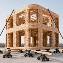 Foster + Partners unveils plans for robot construction project