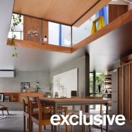 Tato Architects uses silver-painted ceilings to draw light into Kyoto home