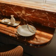 Window seat in Ibasho restaurant in The Dean Munich by Tatjana von Stein