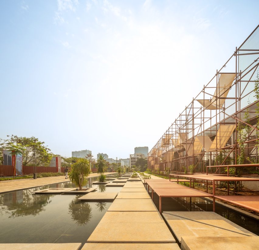 The Reclaimed Pavilion by Kanan Modi Associates