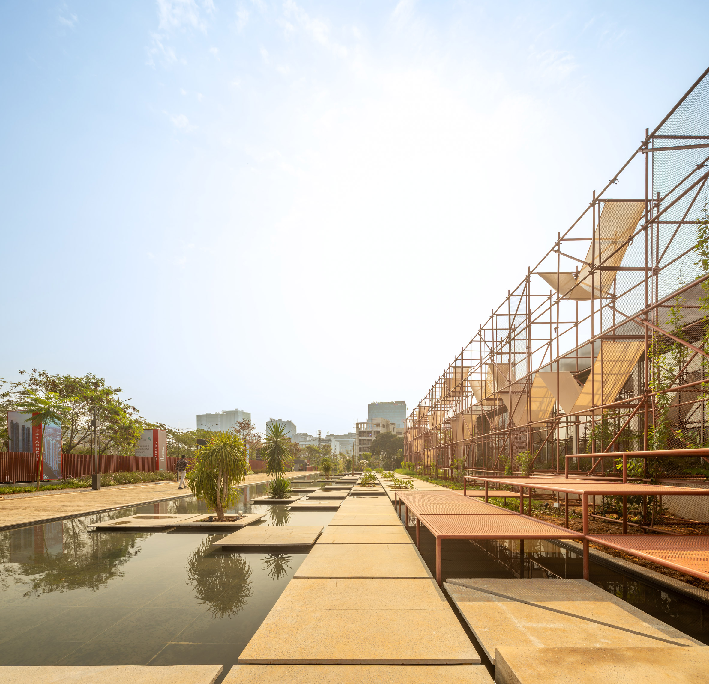 The Reclaimed Pavilion by Kanan Modi Associates