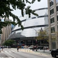 Photos reveal new facade of Google's Thompson Center