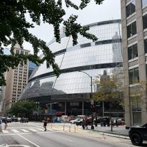 Photos reveal new facade of Google's Thompson Center